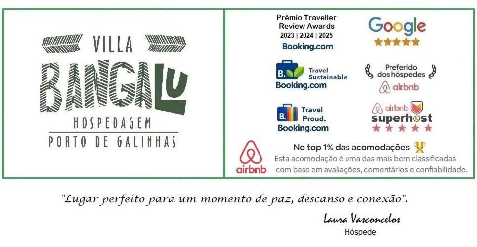 Pôrto das Galinhas Villa Bangalu (Adults Only) מראה חיצוני תמונה